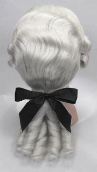 Mens rococo wig, styled
